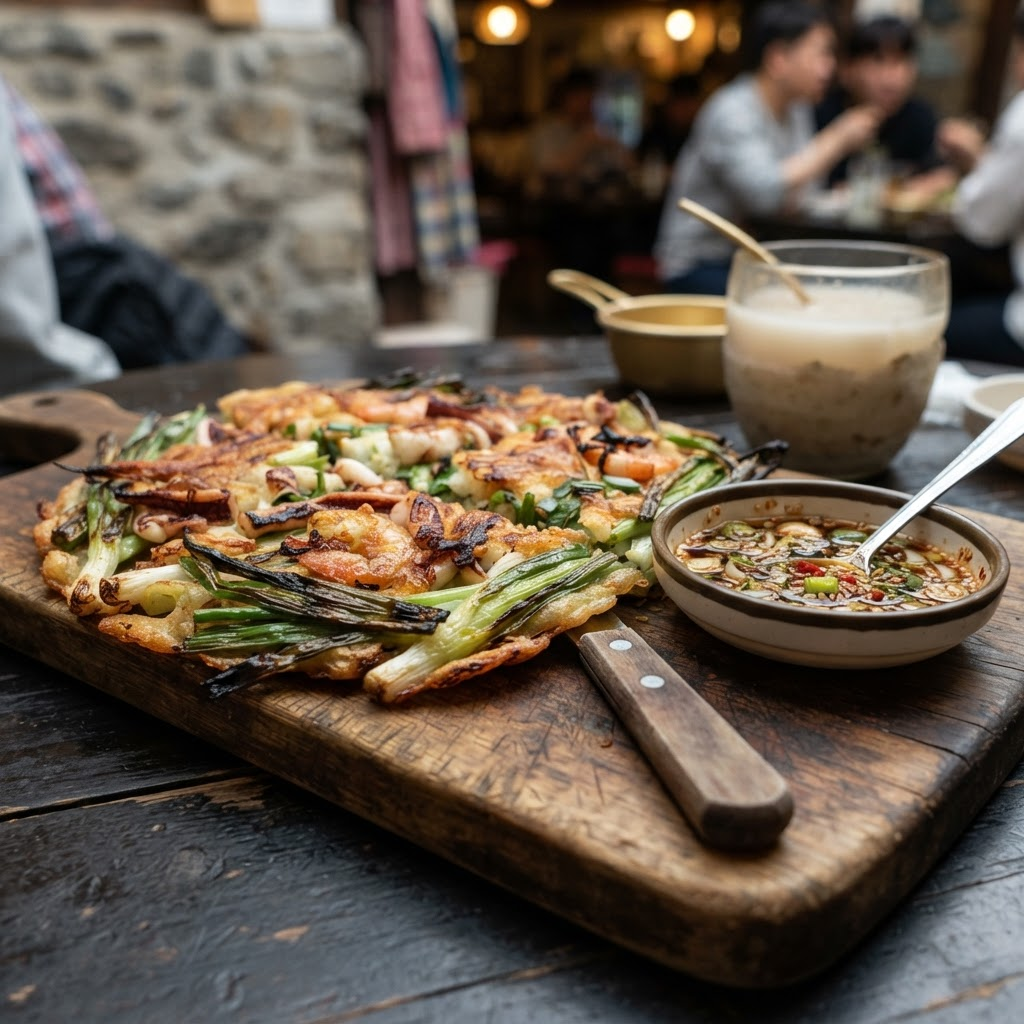 Pajeon (Green Onion Pancake)