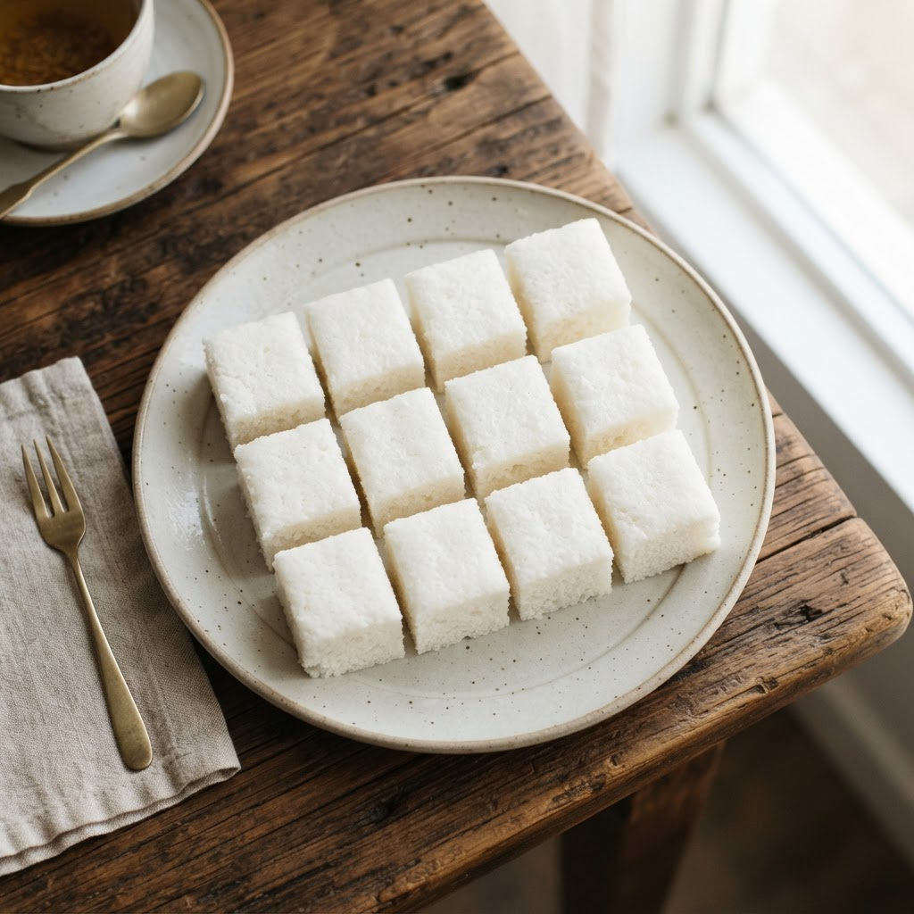 Baekseolgi (Steamed White Rice Cake)