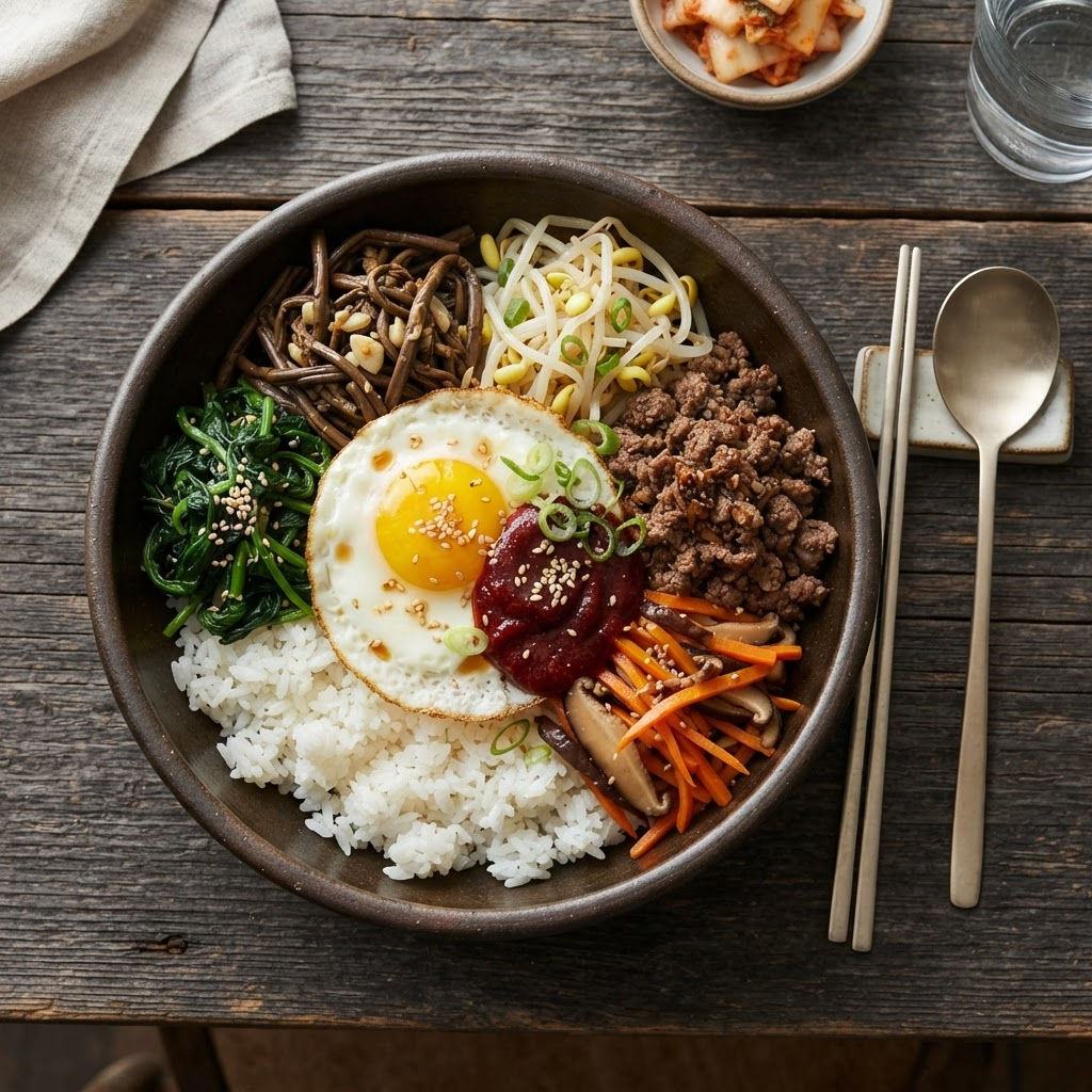 Bibimbap (Mixed Rice Bowl)
