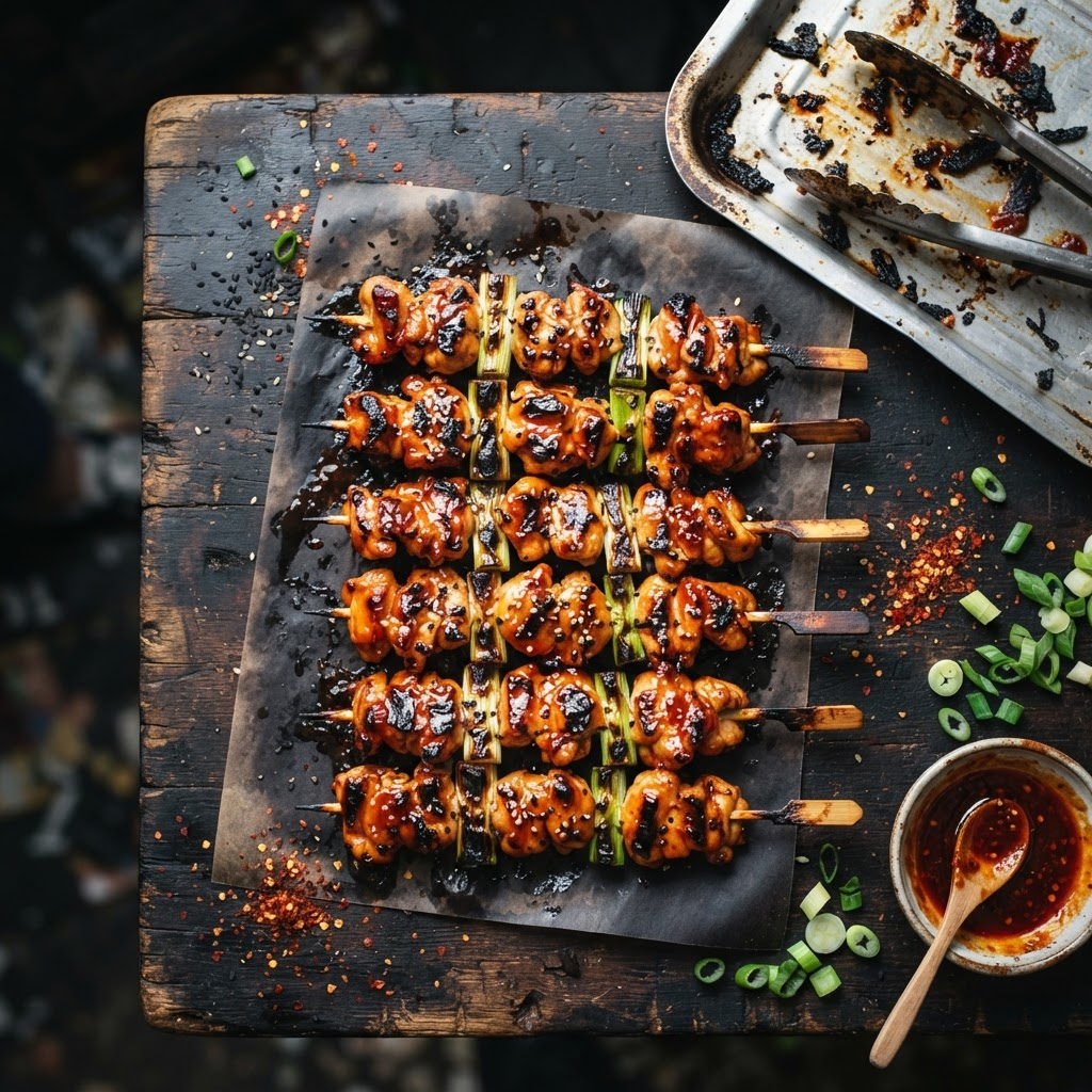 Dak-kkochi (Chicken Skewers)