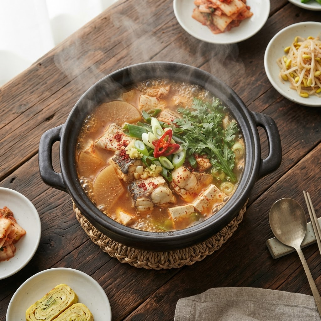 Dongtae Jjigae (Pollock Stew)