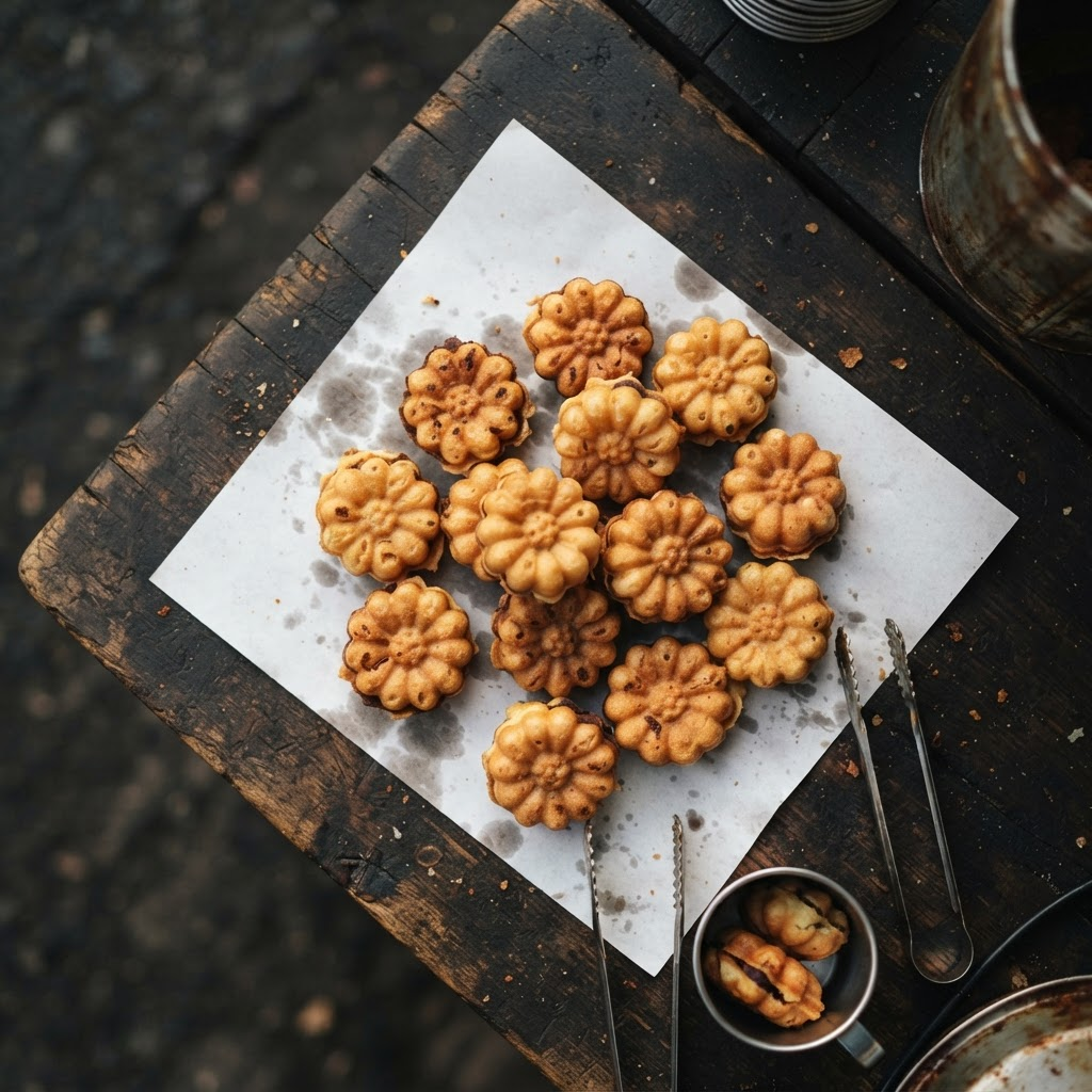 Gukhwappang (Chrysanthemum Cake)