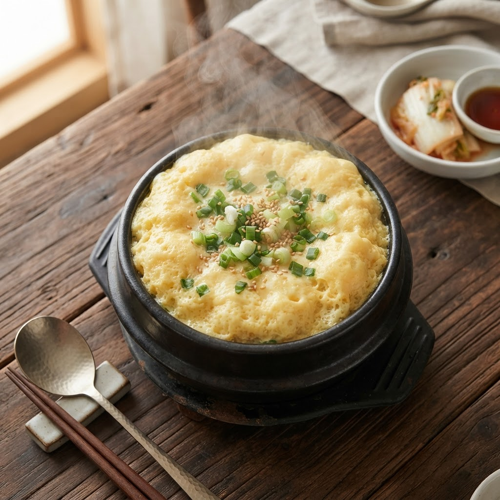 Gyeran-jjim (Steamed Egg)
