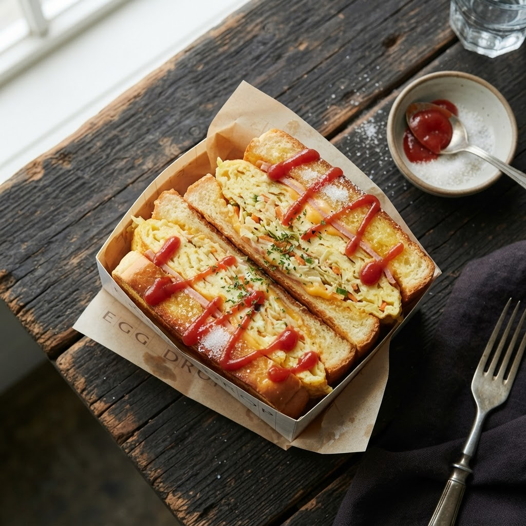 Korean Street Egg Toast