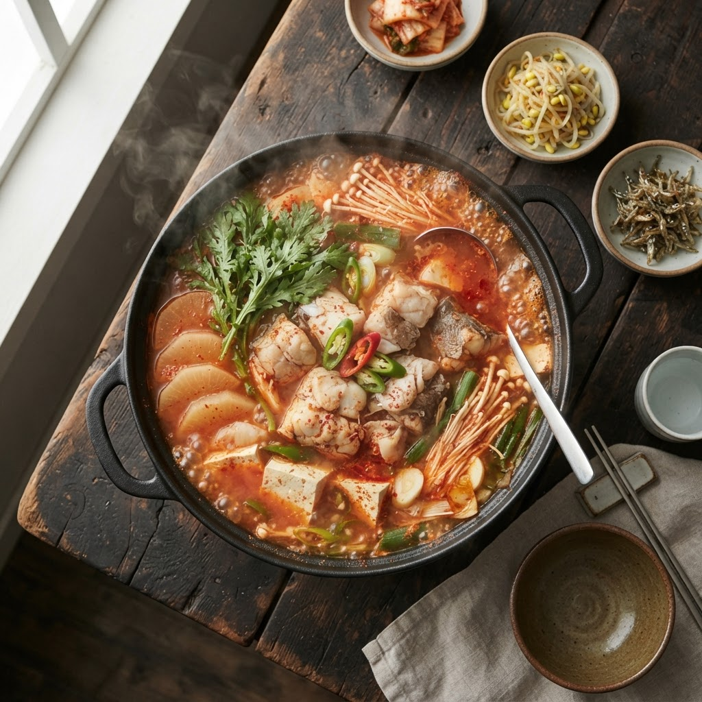 Maeuntang (Spicy Fish Stew)
