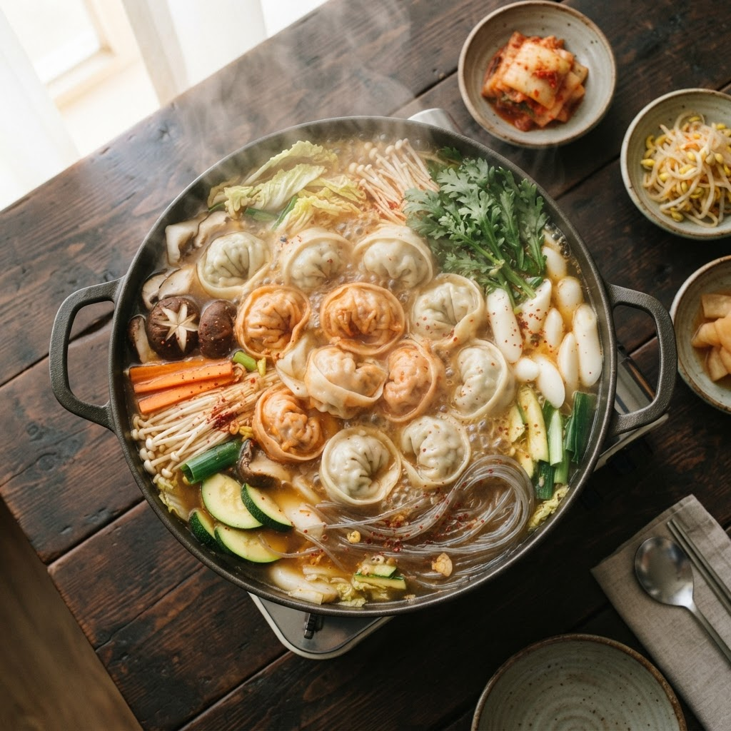 Mandu Jeongol (Dumpling Hot Pot)