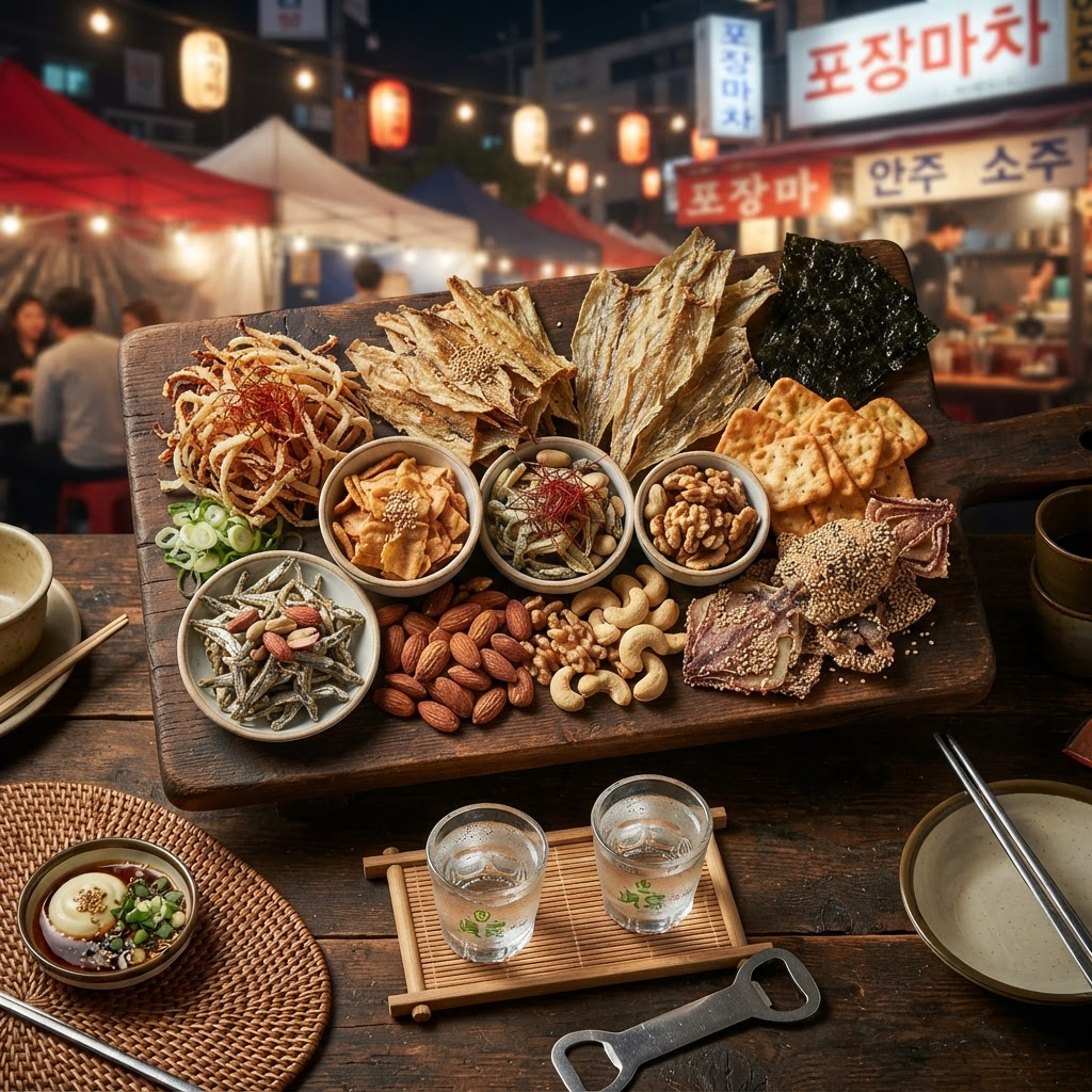 Assorted Dried Snacks Platter