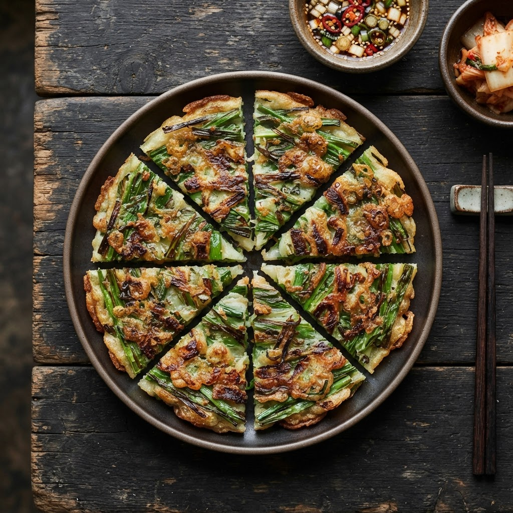 Nojeom Pajeon (Street Green Onion Pancake)