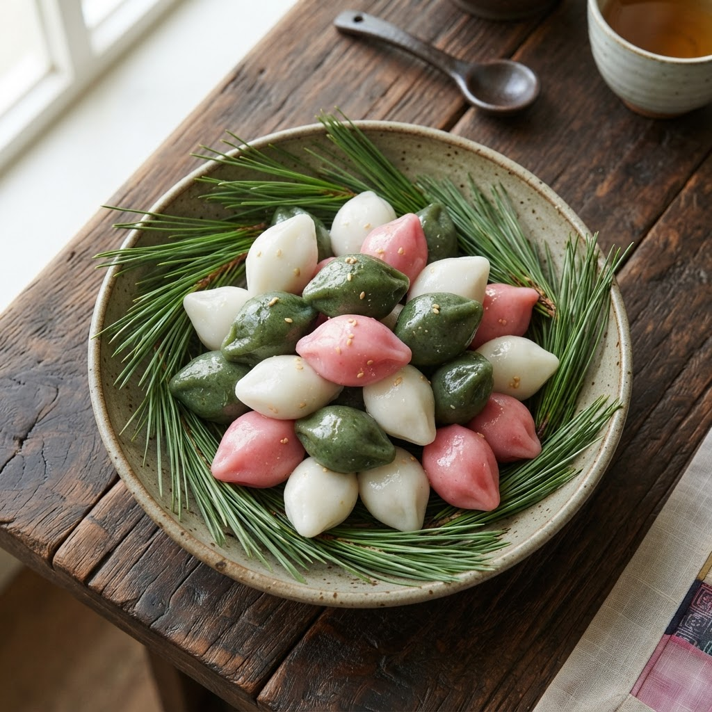 Songpyeon (Half-moon Rice Cake)