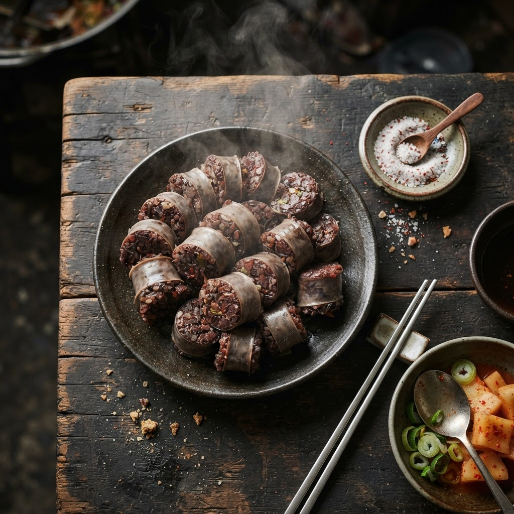 Sundae (Korean Blood Sausage)