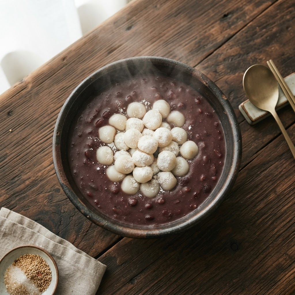 Sweet Patjuk (Red Bean Porridge)