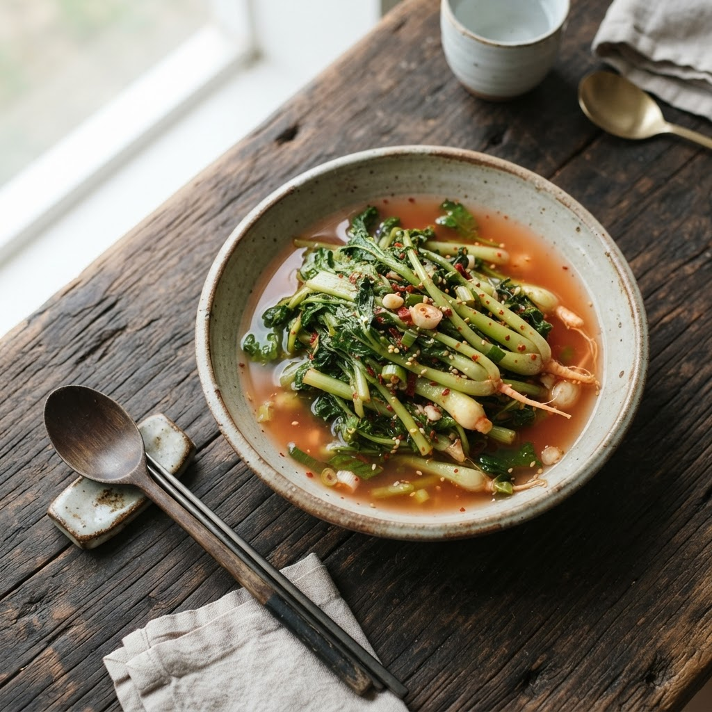 Yeolmu Kimchi (Young Radish Kimchi)